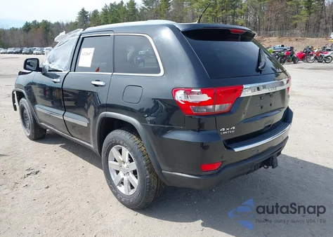 2011 Jeep Grand Cherokee Limited z USA, uszkodzony, nr VIN 1J4RR5GG0BC612899